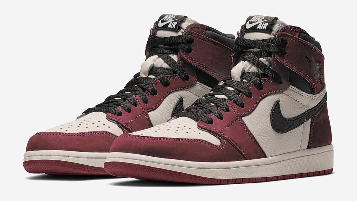 jordan air burgundy