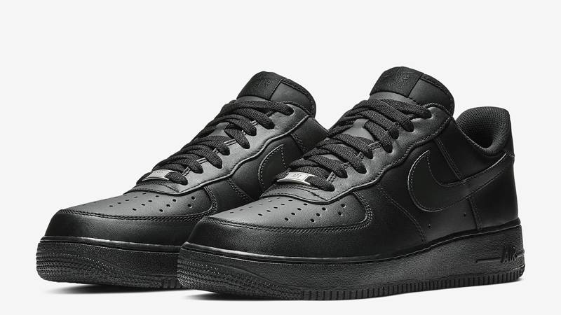 size 9 air force 1 black
