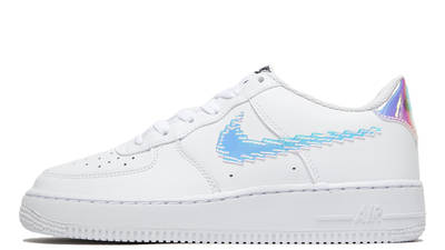 Nike Air Force 1 07 LV8 GS Pixelated Swoosh White | Where To Buy ...