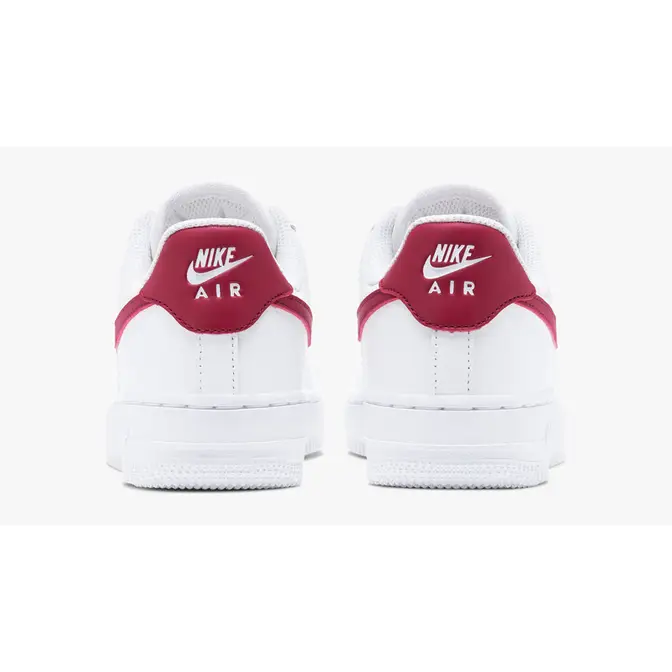 Nike Air Force 1 07 White Noble Red | Where To Buy | 315115-154 | The ...