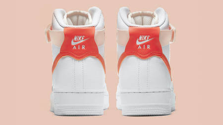 Zesty Orange Hues Uplift This Nike Air Force 1 High Zesty Orange Hues Uplift This Nike Air Force 1 High