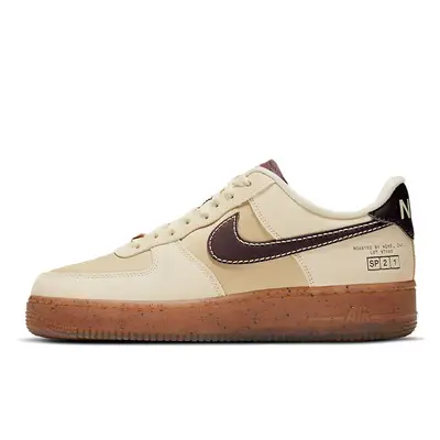 white air forces dipped in coffee