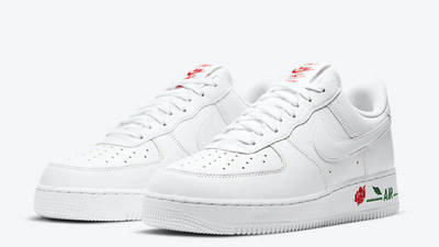 nike air force 1 white rose