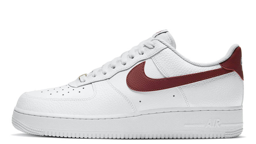 Nike Air Force 1 Low White Team Red 