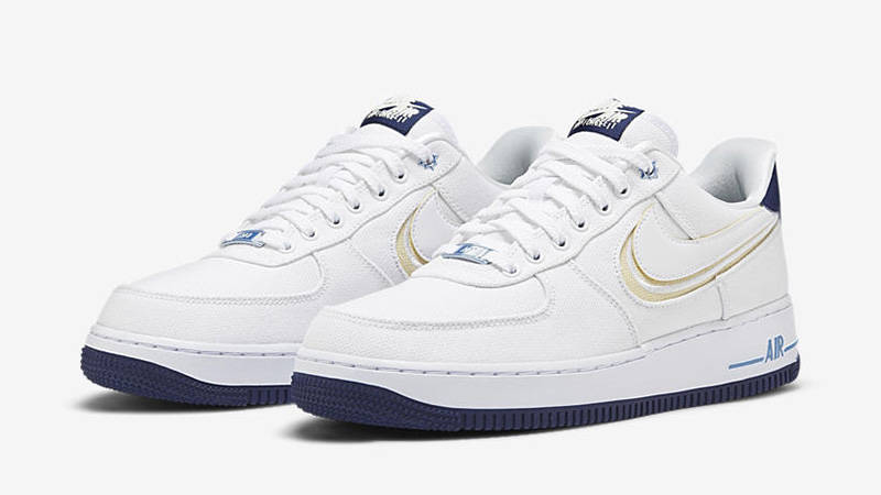 Nike Air Force 1 Low White Canvas DB3541-100 front