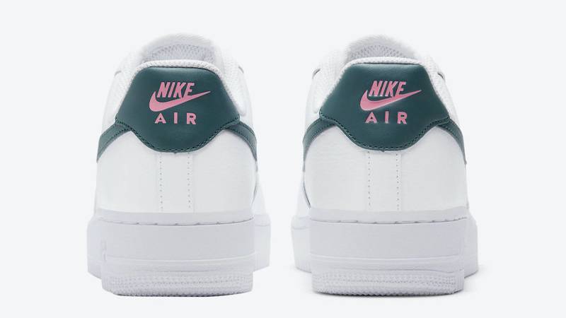 teal green air force ones