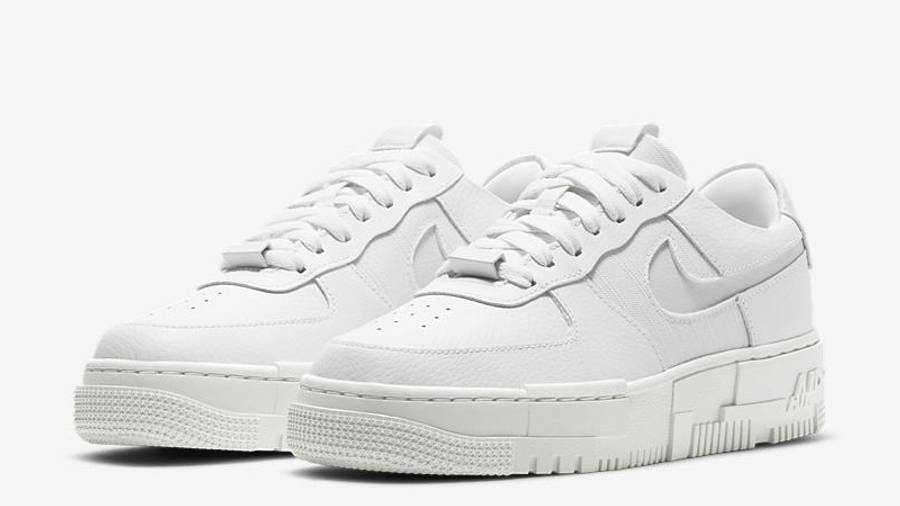 nike airforce pixel summit white