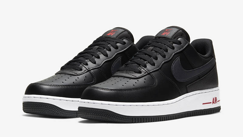 Nike Air Force 1 Technical Stitch Black DD7113-001 front