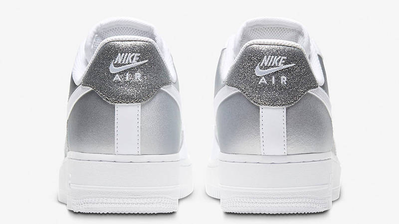 nike air force 1 07 silver glitter