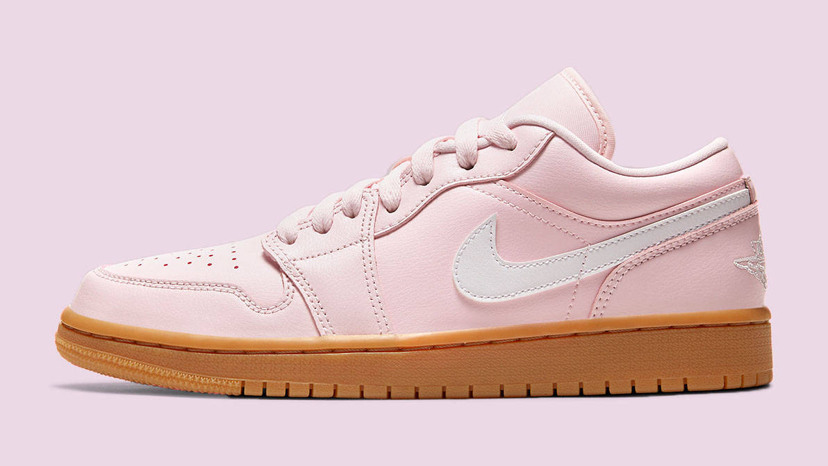 Nike air jordan 1 low arctic pink feature
