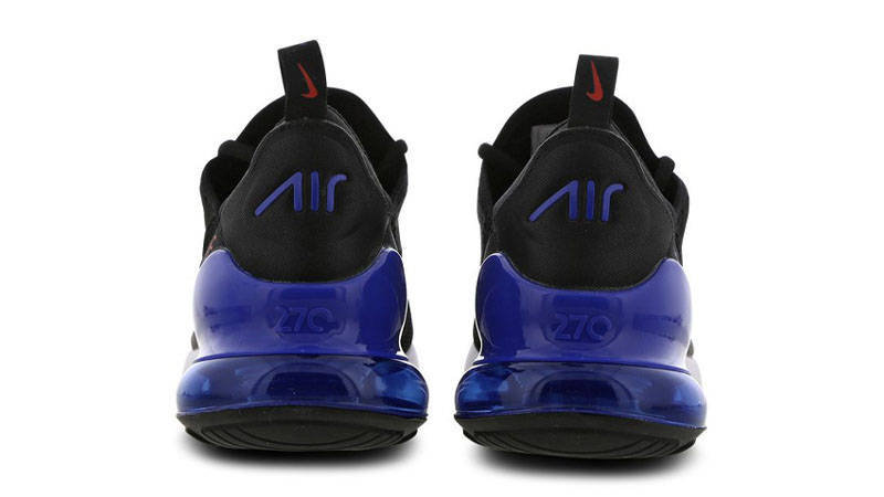 Nike Air Max 270 Black Hyper Royal Back