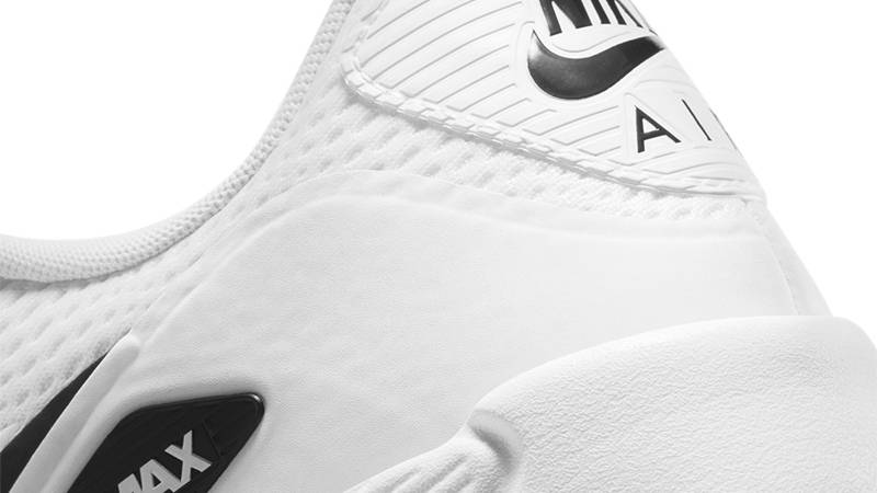 Nike Air Max 90 Golf White Black Closeup