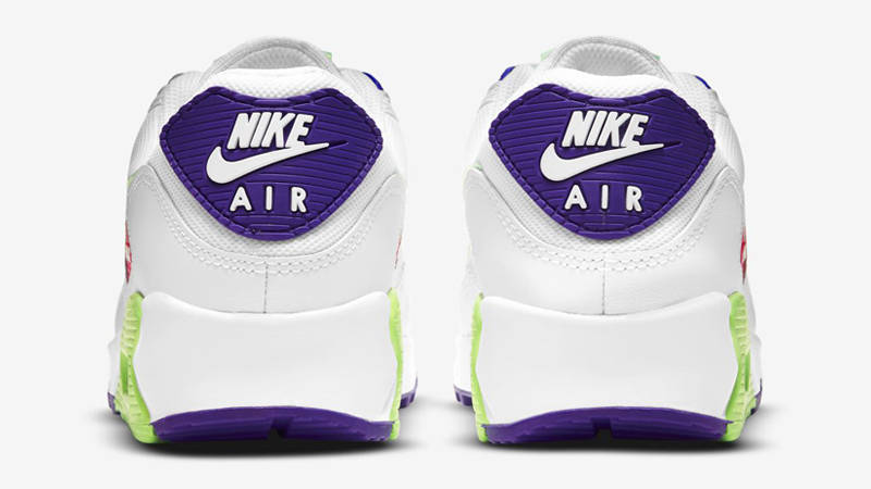 Nike Air Max 90 White Bright Neon