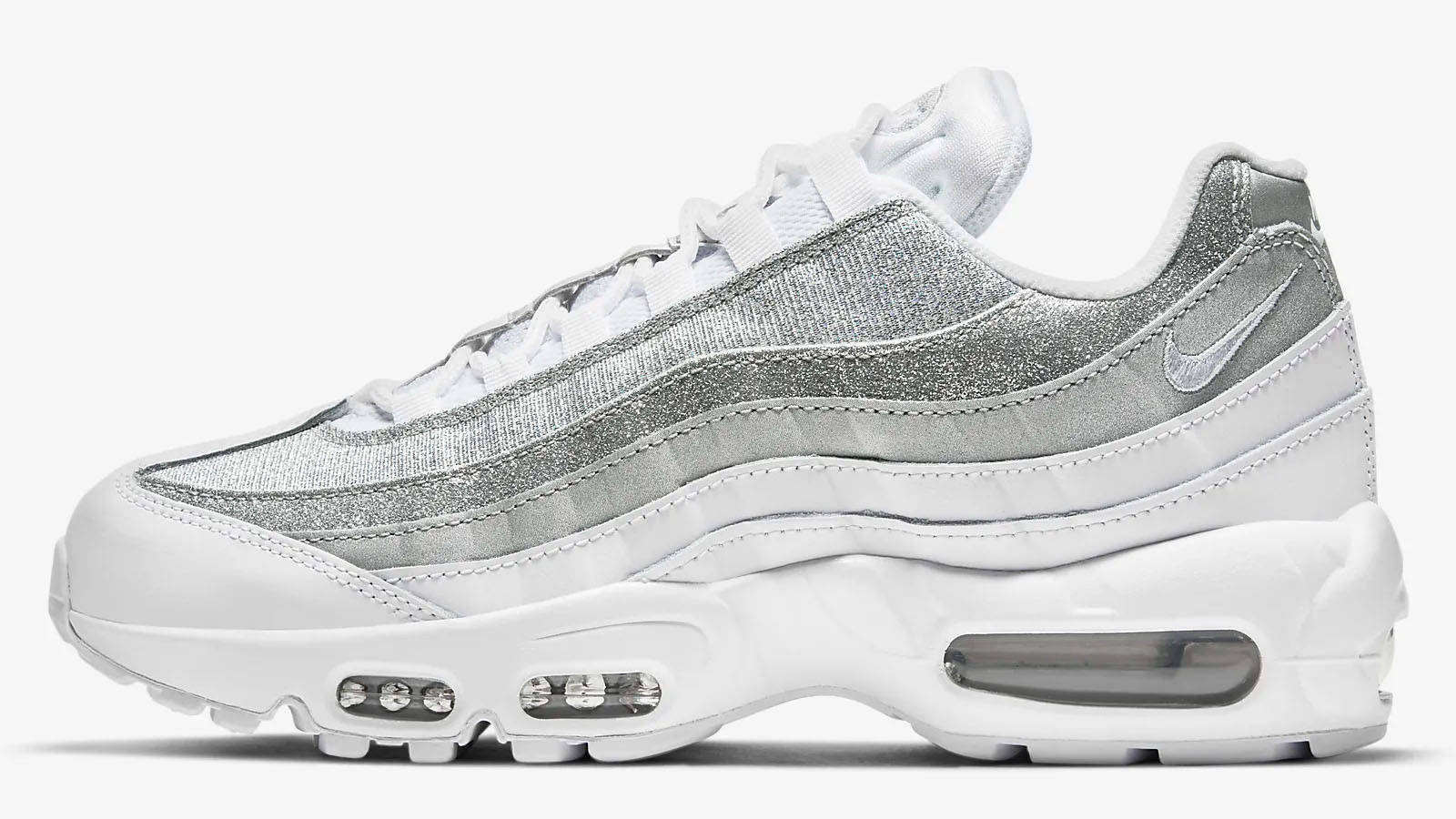 nike air max 95 grey glitter