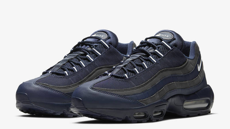 Nike Air Max 95 Navy Grey Front
