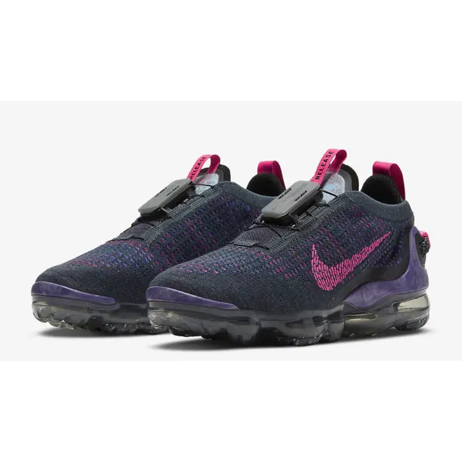 Nike air vapormax pink best sale and black