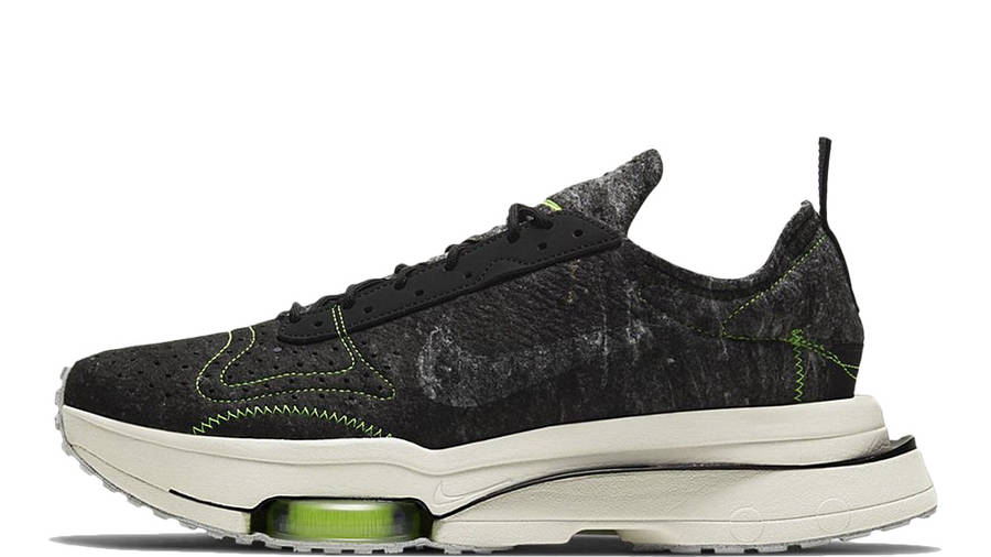 black green and grey nike zoom shoes