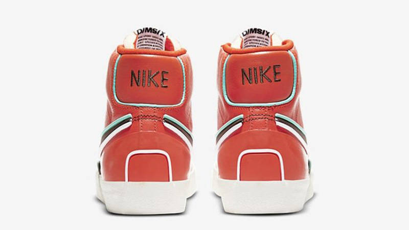 Nike Blazer Mid 77 Infinite Orange Brown DA7233-800 back