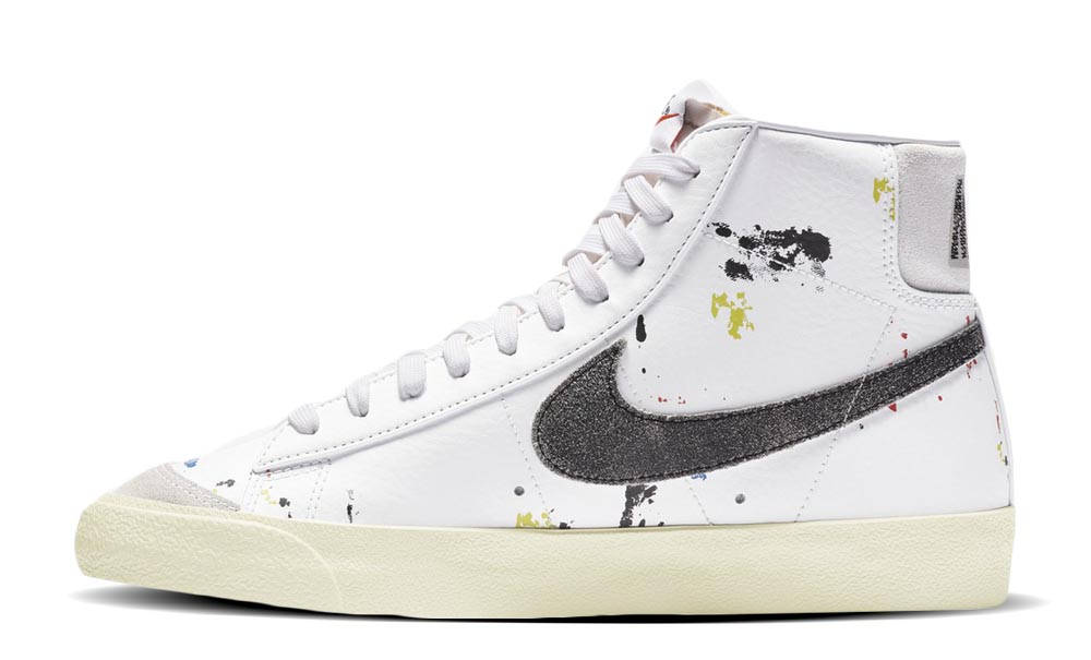 Nike Blazer Mid 77 Vintage Splatter White Black