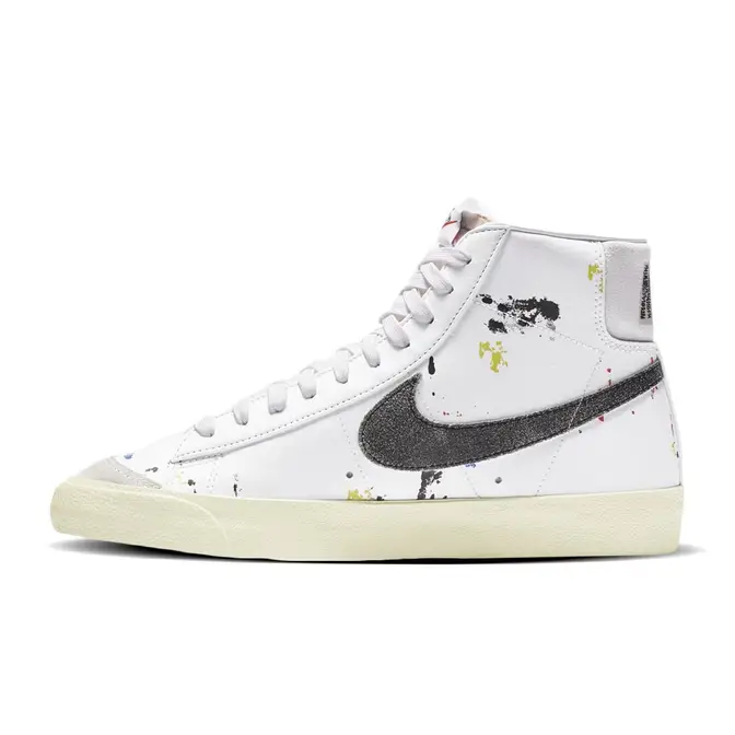 Nike blazer mid 77 vintage white black uk best sale