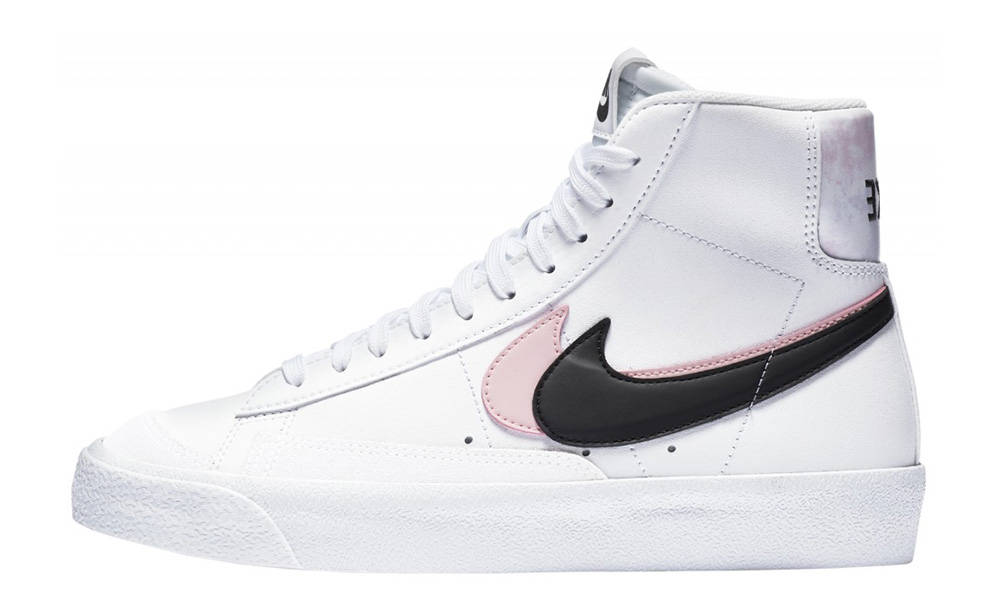 pink nike blazer mids