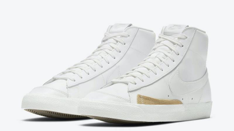 Nike Blazer Mid Burlap White Front