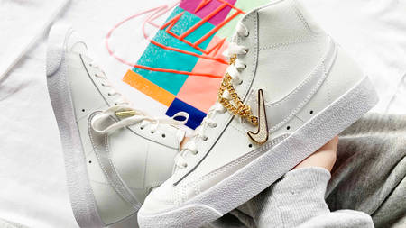 A Closer Look At The Luxurious Nike Blazer Mid '77 'Gold Chain'