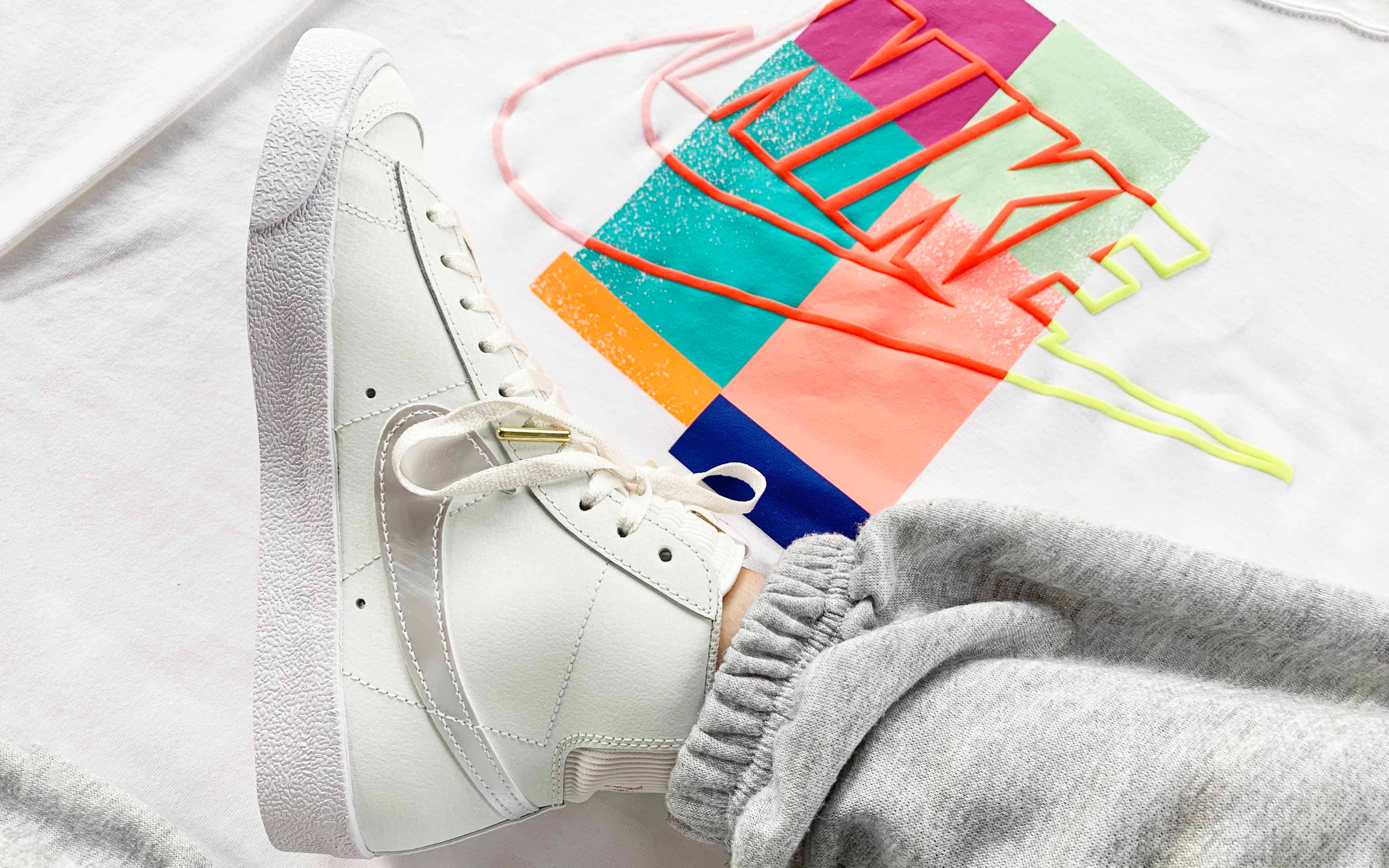 Nike Blazer Mid Chain White 3