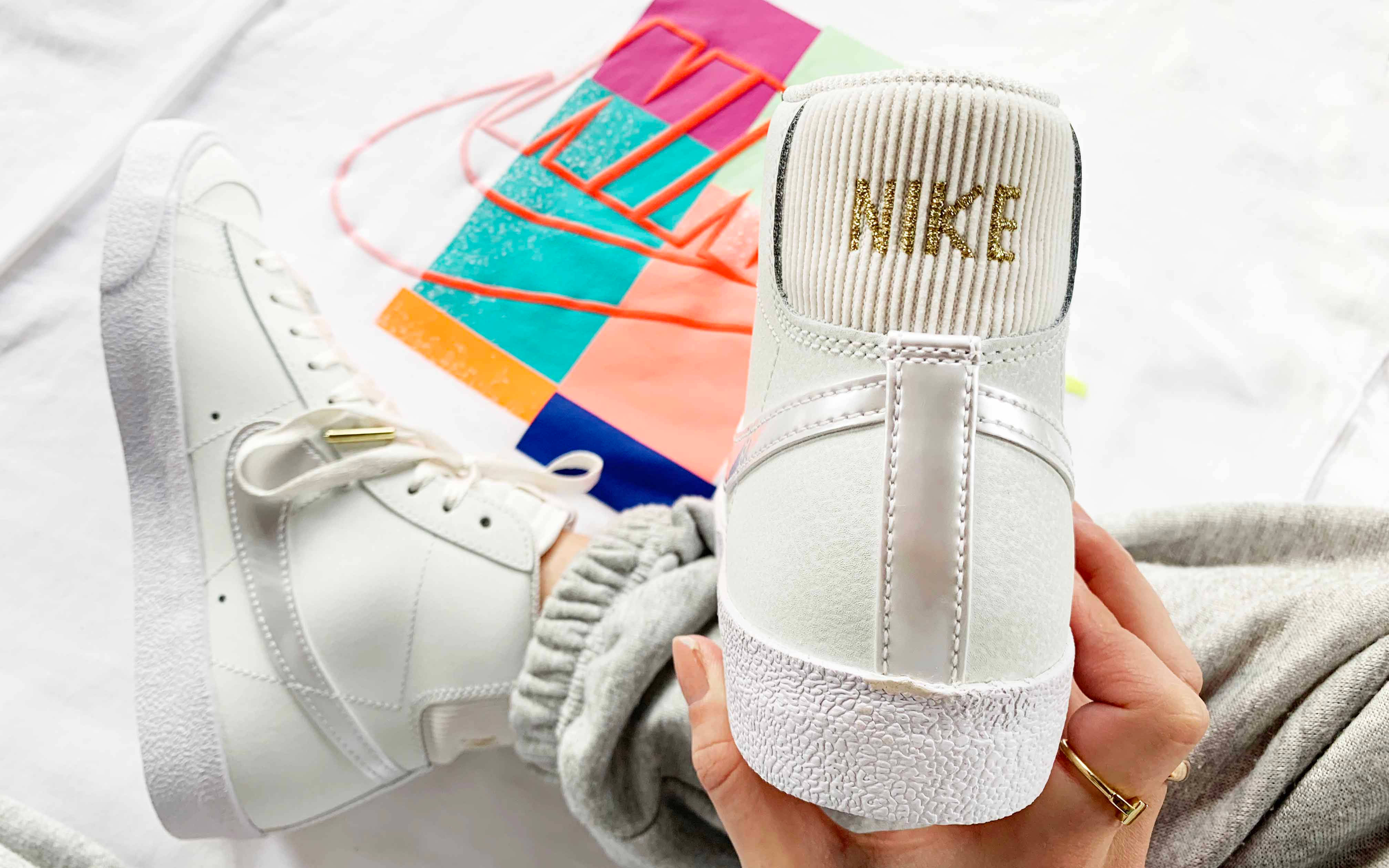 Nike Blazer Mid Chain White 4