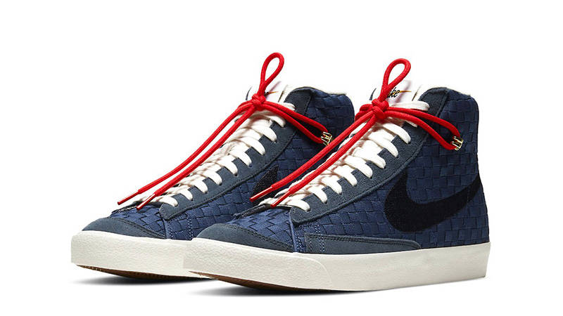 nike blazer mid 77 sashiko navy
