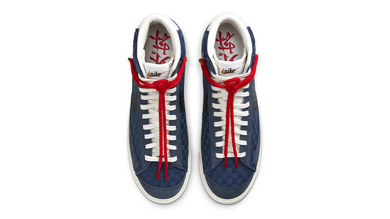 Nike Blazer Mid Sashiko Navy DD5486-492 middle