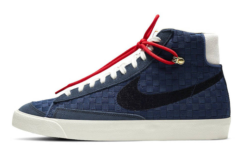 nike sb blazer sashiko navy