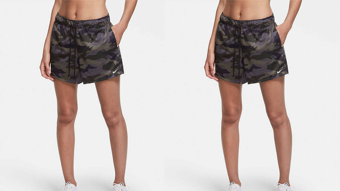 nike camo shorts