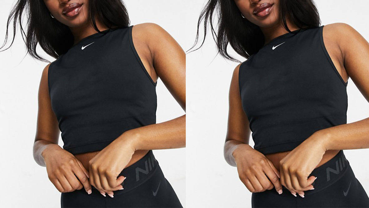 Nike Crop Top Black ASOS