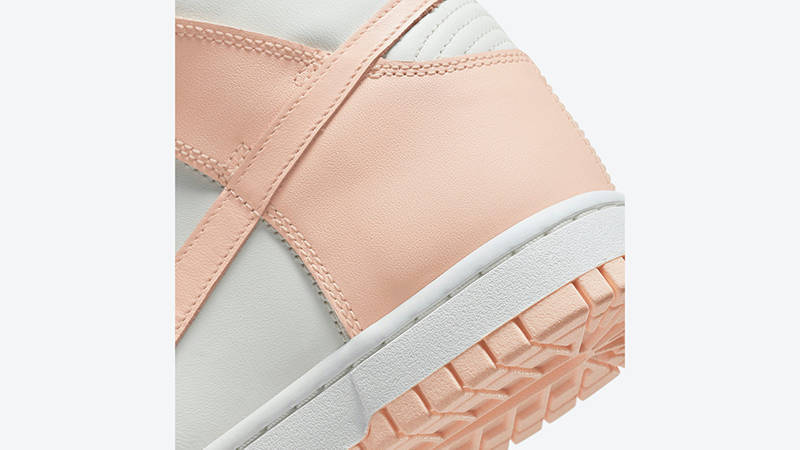 Nike Dunk High Crimson Tint Closeup