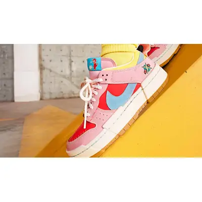 mens nike dreaming air max modern flyknit women shoes price Chinese New Year Pink Red On Foot