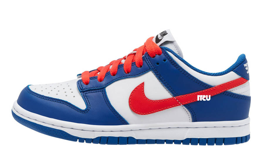 Nike Dunk Low White Blue Red | Raffles & Where To Buy | The Sole ...