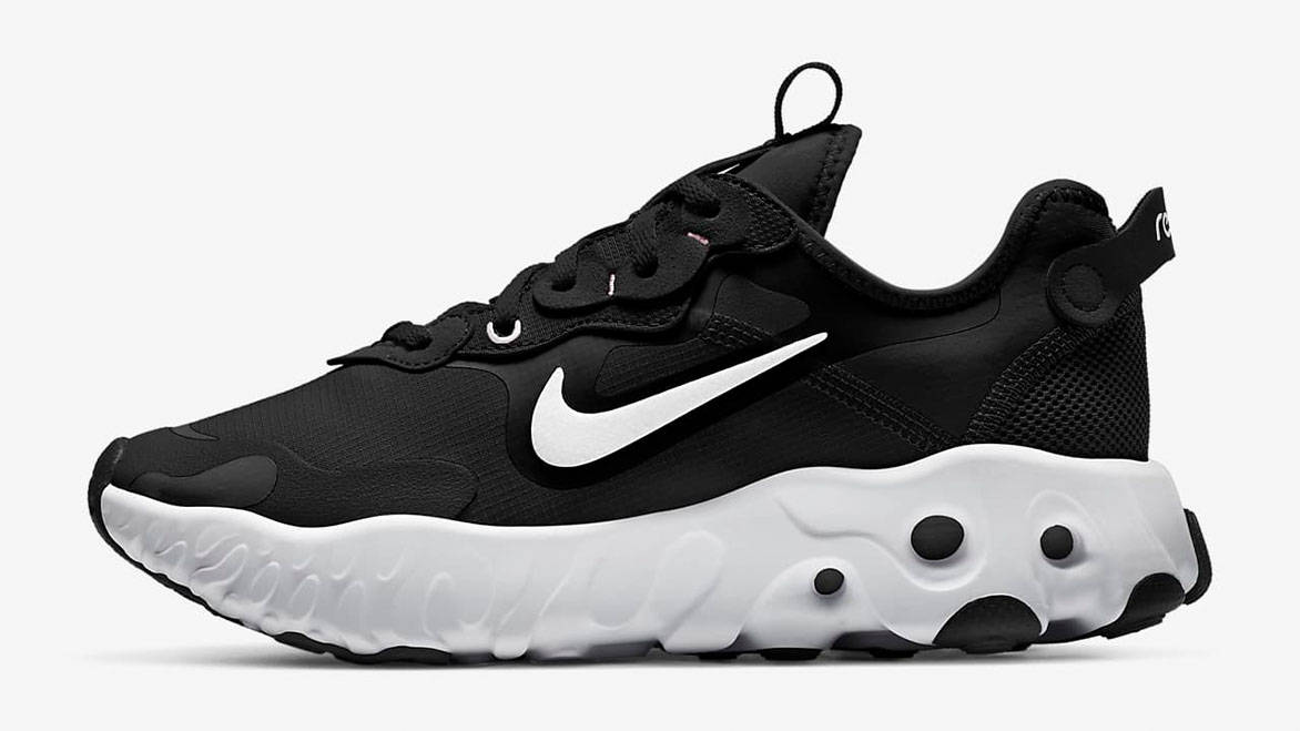 nike react art3mis black white