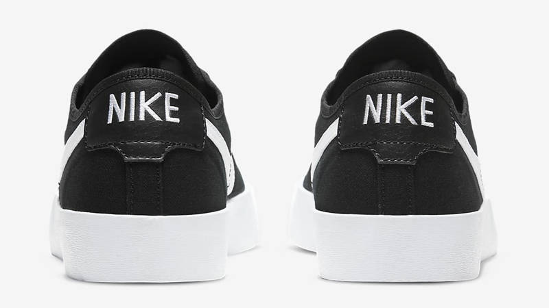 Nike SB Blazer Coat Black White Back