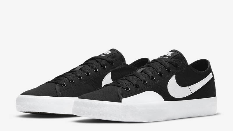 Nike SB Blazer Coat Black White Front