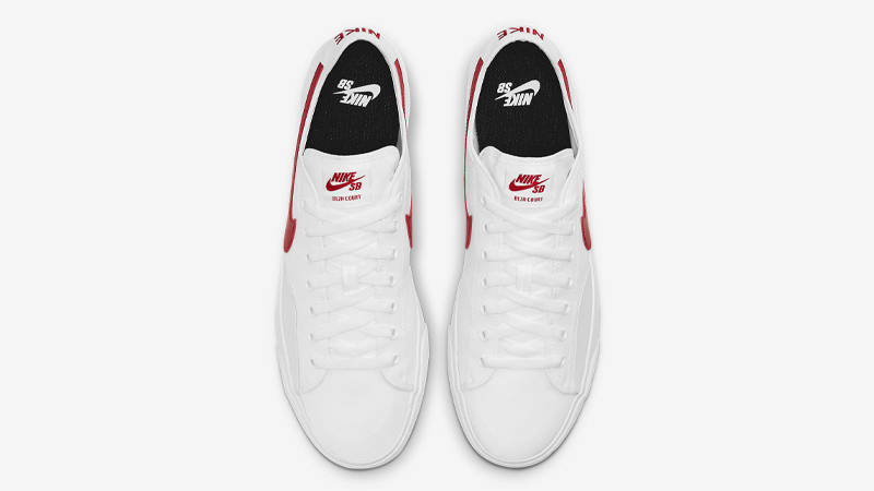 Nike SB Blazer Coat White University Red Middle