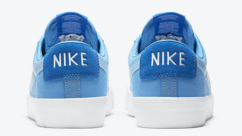 Nike SB Blazer Low GT Blue White Back