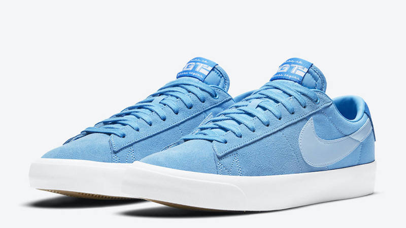 Nike SB Blazer Low GT Blue White Front