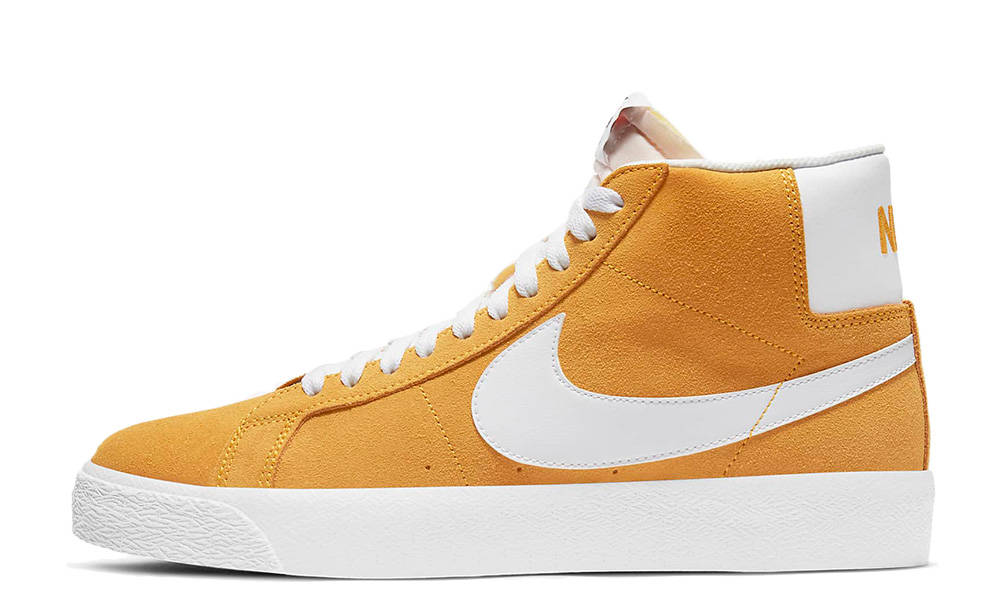 Nike SB Zoom Blazer Mid University Gold White