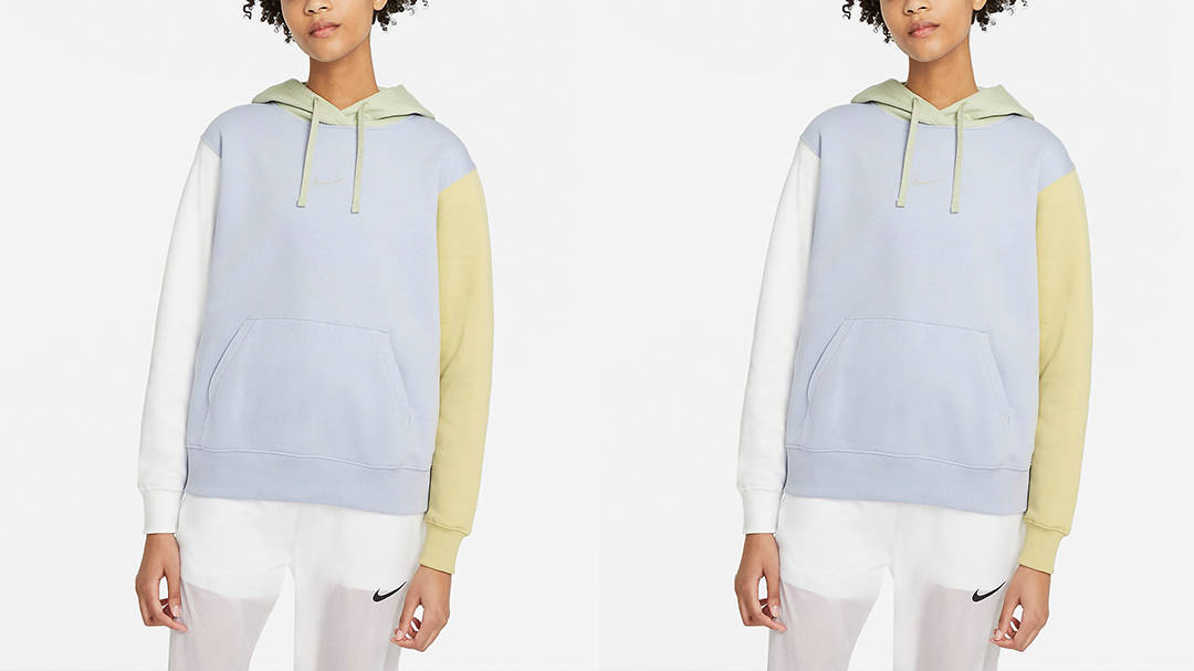 Nike Sporstwear Hoodie Blue Yellow