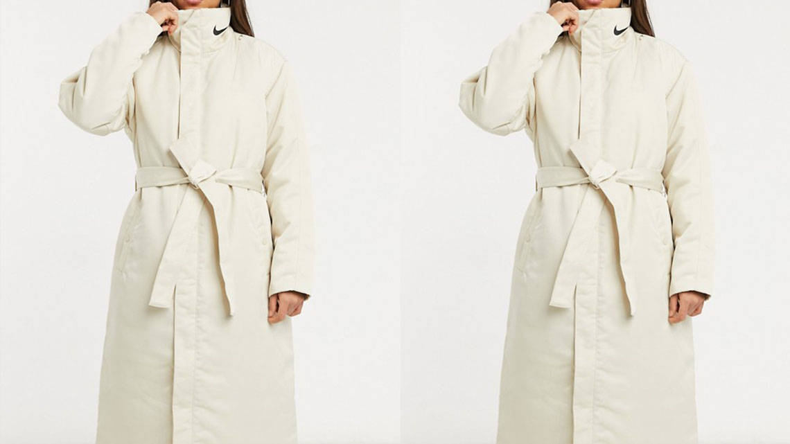 Nike Trench Coat Cream