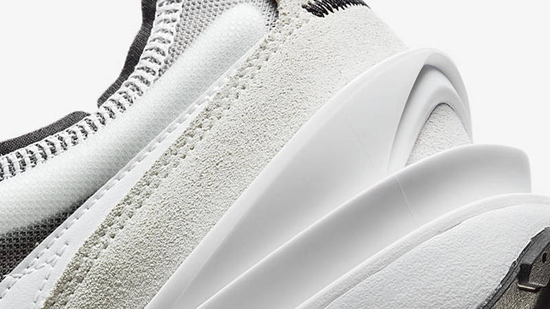 Nike Waffle One Summit White Black Closeup