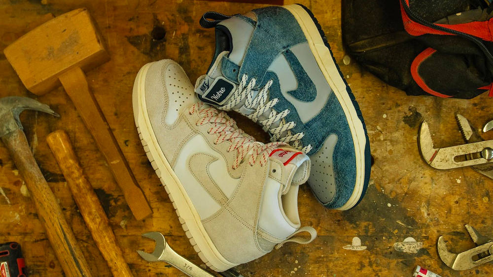 Image via Nike The Notre x Nike Dunk High is Inspired by Workwear