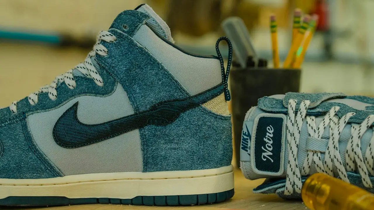 The Notre x Nike Dunk High is Inspired by Workwear