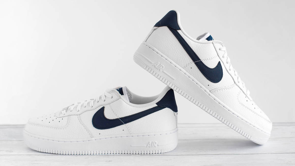 nike air force obsidian white